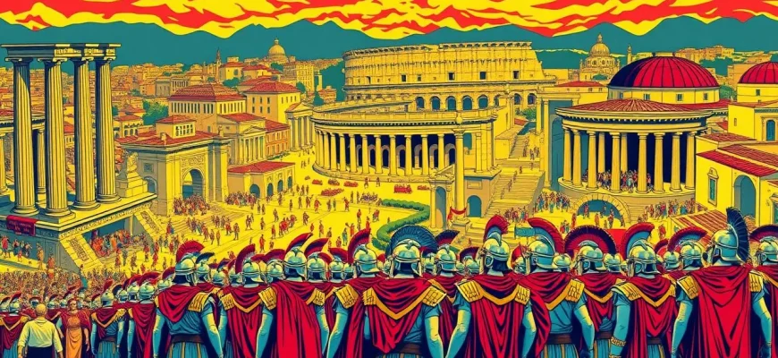 ローマ帝国の歴史的戦争映画