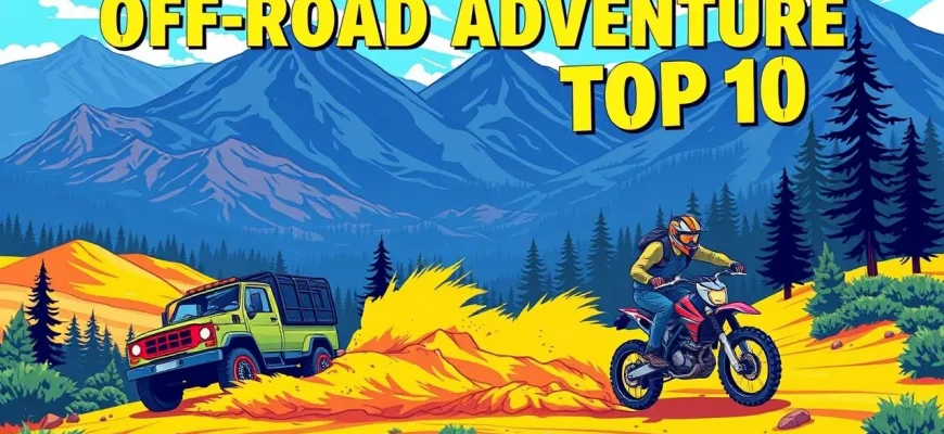 オフロードアドベンチャー映画のベスト10