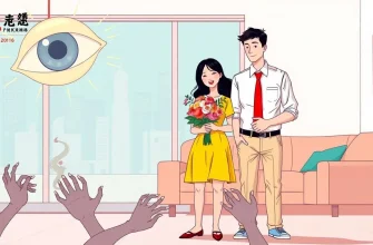 若い夫婦のスリラーフィルム