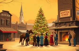 クリスマスと新年の西部劇映画