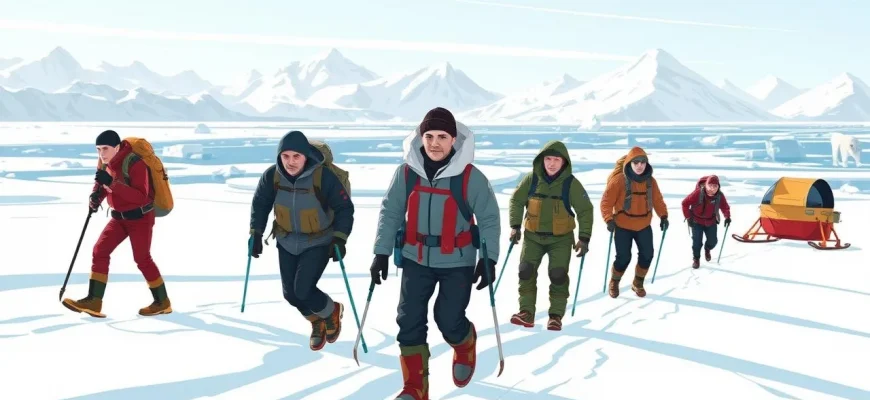 アクション映画で極地を探検