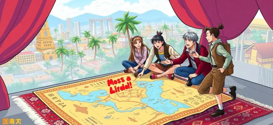 エキゾチックな国々で冒険する映画