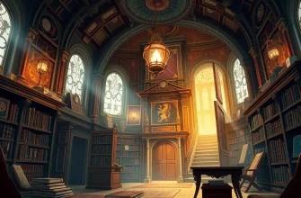 神秘的な聖なる図書館の映画