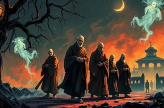 修道士のスリラーフィルム