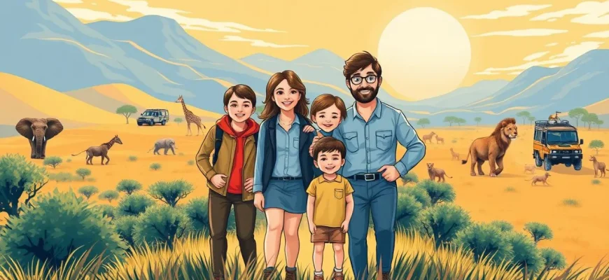 家族で楽しむサファリ映画