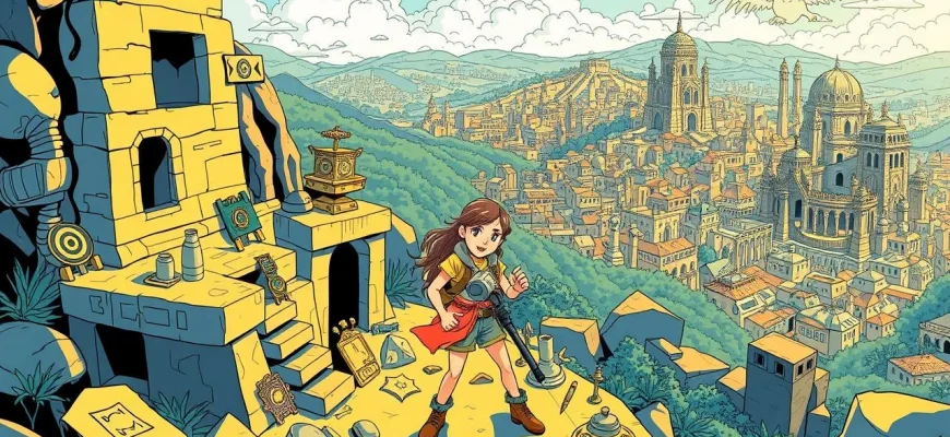 アドベンチャー映画：考古学者の旅