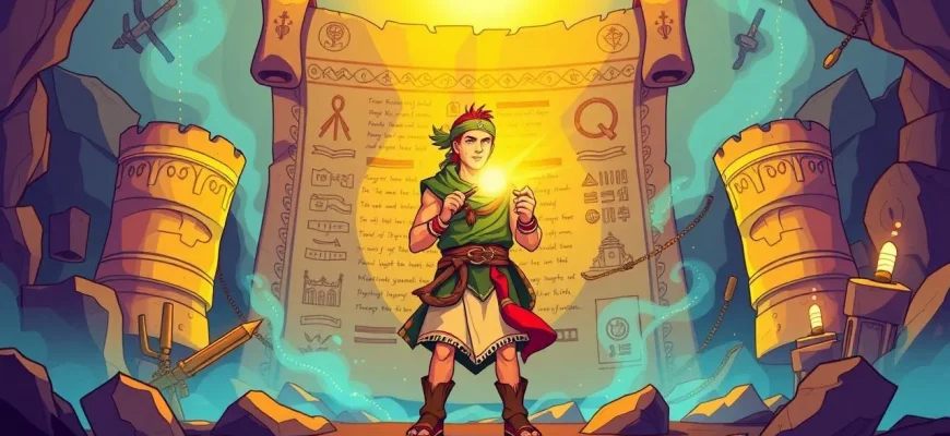 古代知識を探求する冒険映画