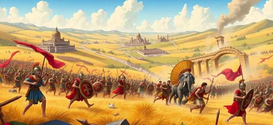 カンナエの戦いを描いた興味深い歴史映画