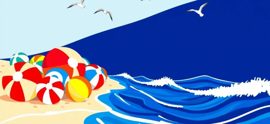 ビーチのスリラームービー