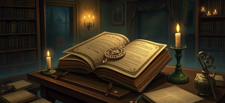 力のタリスマンを探るミステリ映画