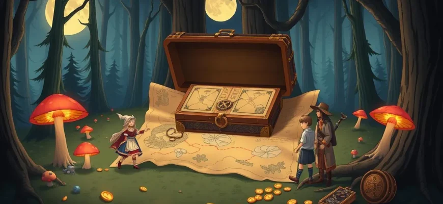 ファンタジー映画の宝物探し