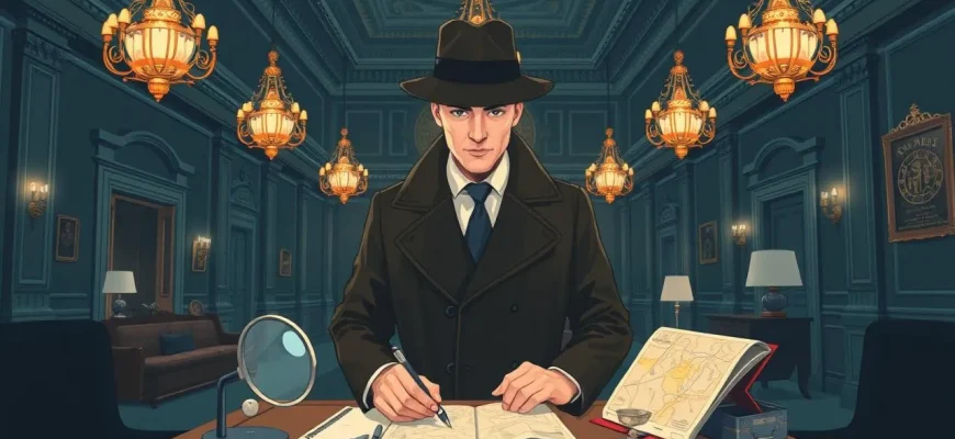 商業施設の謎を解く探偵映画