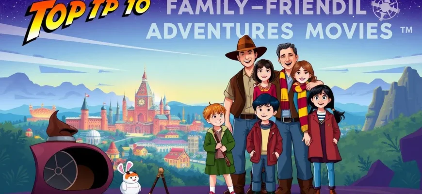 家族向けアドベンチャー映画ベスト10