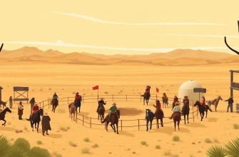 ウェスタン映画の競技大会特集