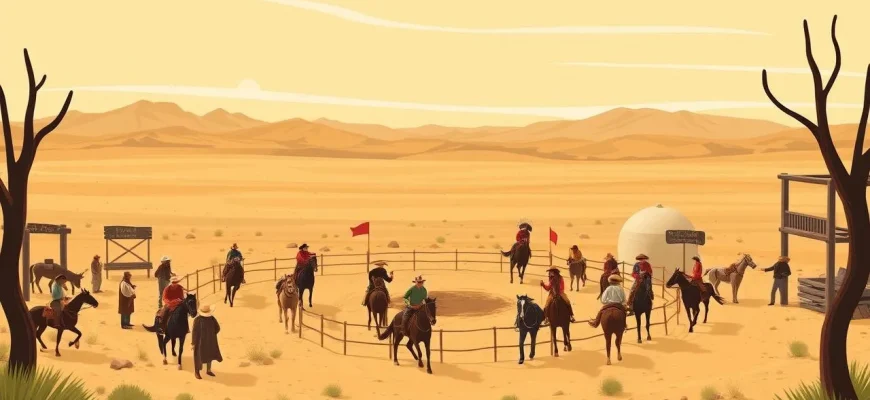 ウェスタン映画の競技大会特集