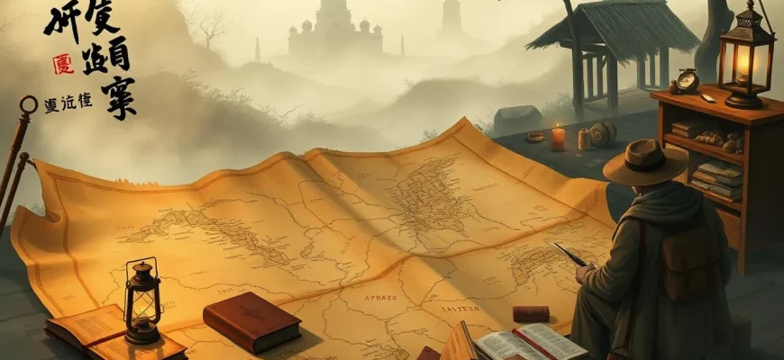 神秘的な映画：失われた集落