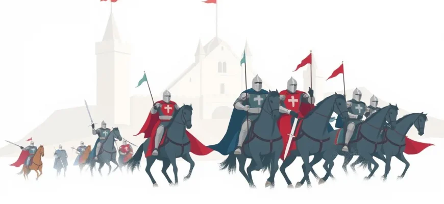 カメロットの戦士たち：アクション映画のベスト10