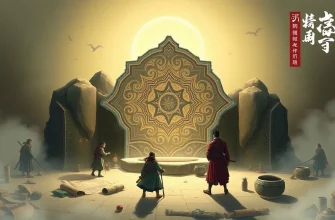 聖なる石を巡る冒険映画の世界