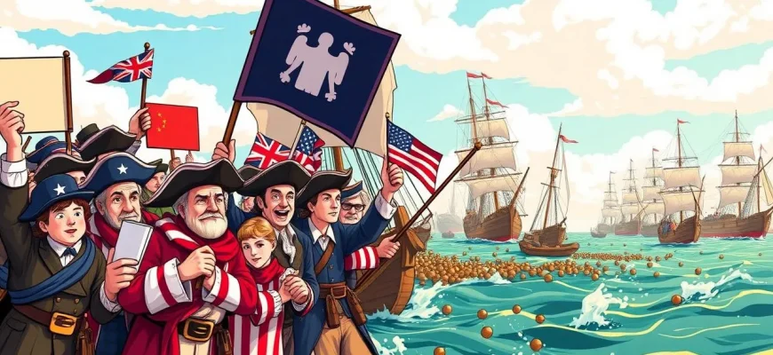 ボストン茶会の歴史映画10選