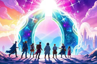 魔法のポータルを探求する冒険映画