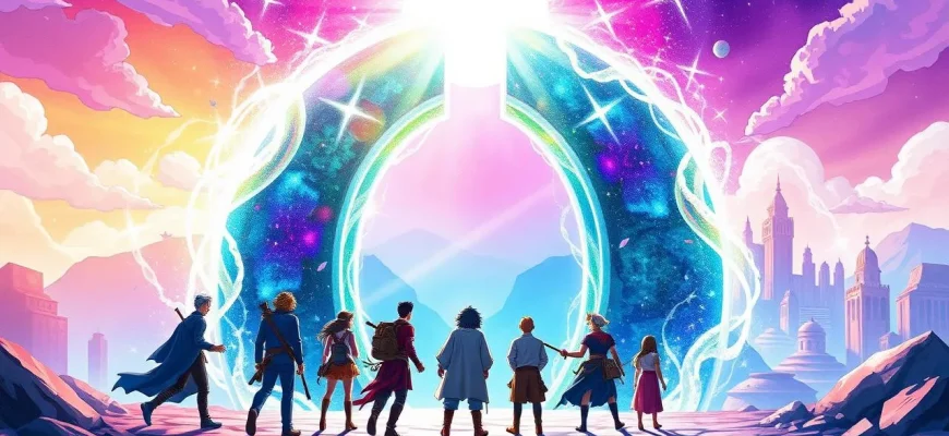 魔法のポータルを探求する冒険映画