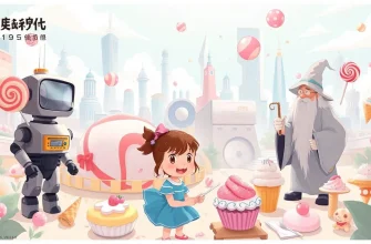 甘い未来への旅：SF映画とお菓子の世界