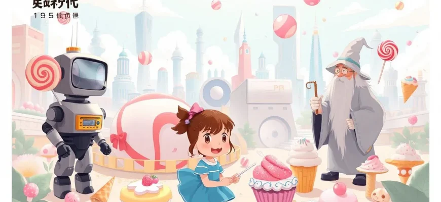 甘い未来への旅：SF映画とお菓子の世界