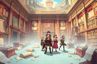 古代図書館探求の冒険映画