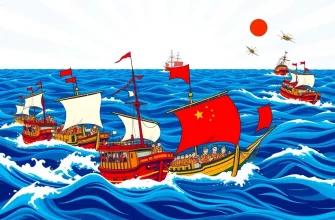 中国の艦隊を描いた歴史映画