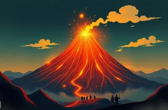 火山をテーマにしたファンタジー映画