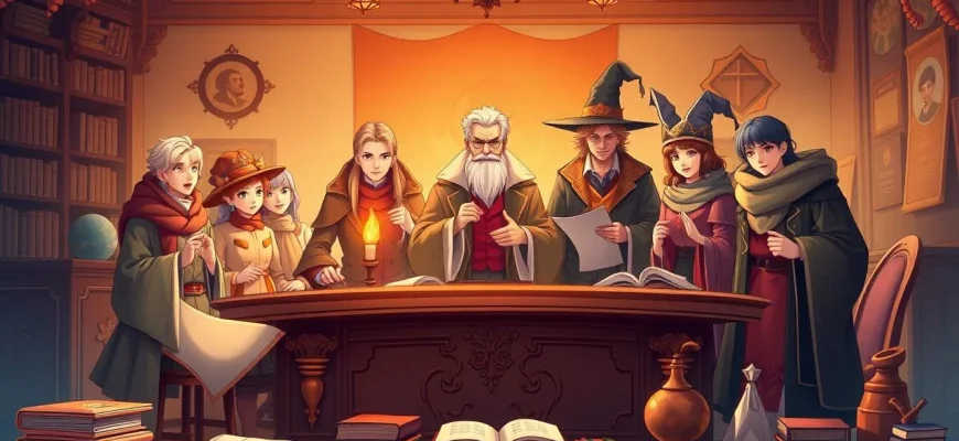 魔法の教師たち：ファンタジー映画の世界