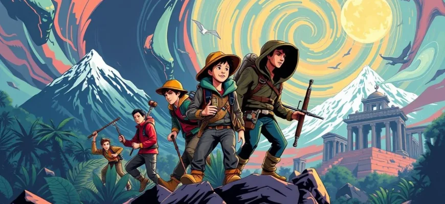 未知の地を探検する映画