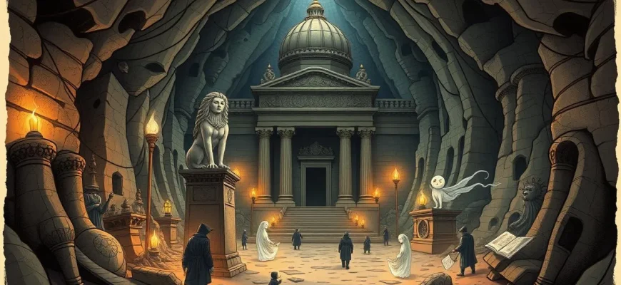 地下神殿のミステリー映画