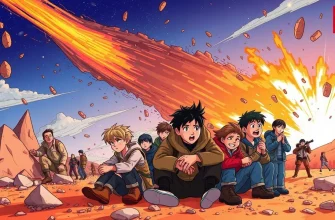 隕石群の下で繰り広げられる冒険映画