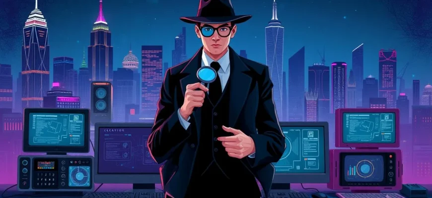 コンピュータをテーマにした探偵映画