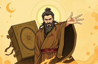 神秘的な神官の力の映画