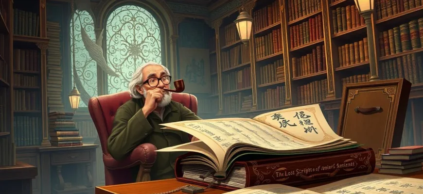 古代の文字を巡るミステリー映画