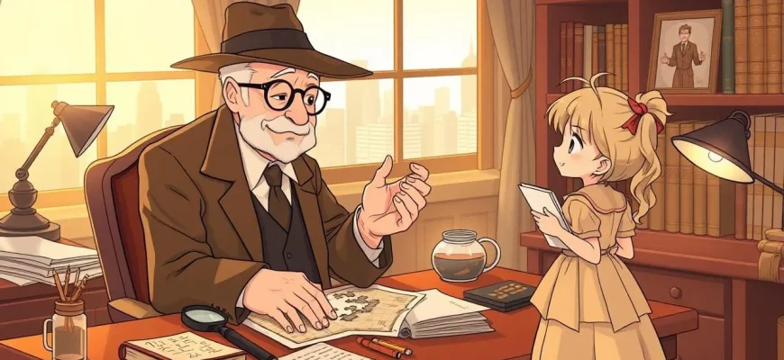 探偵映画：おじいさんと孫娘