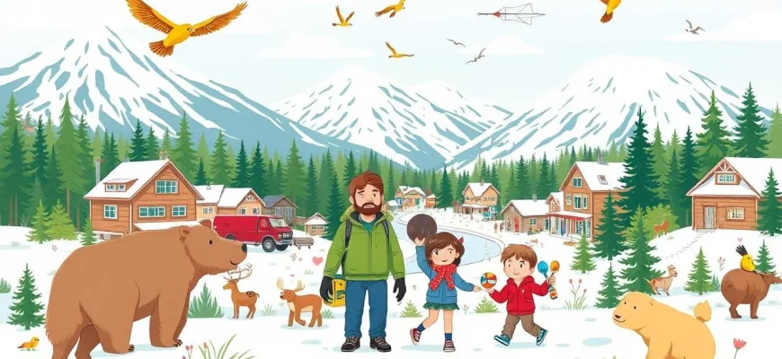 アラスカの家族映画 - 自然と冒険の物語