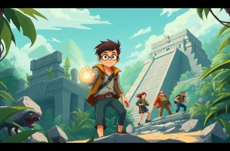 マヤ遺物探求の冒険映画