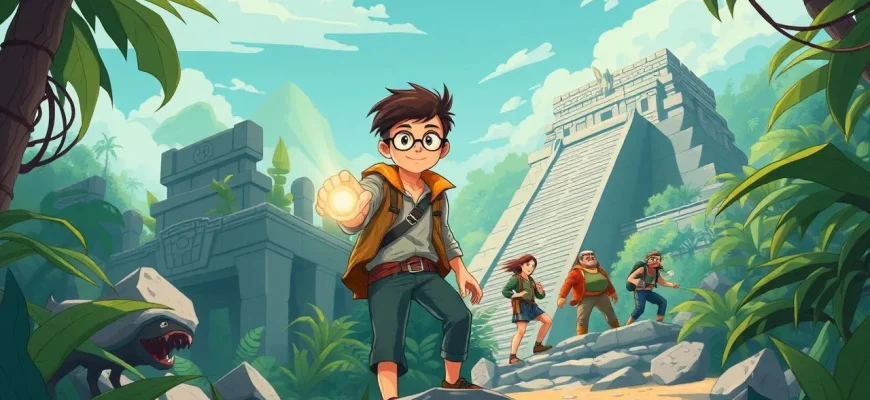 マヤ遺物探求の冒険映画