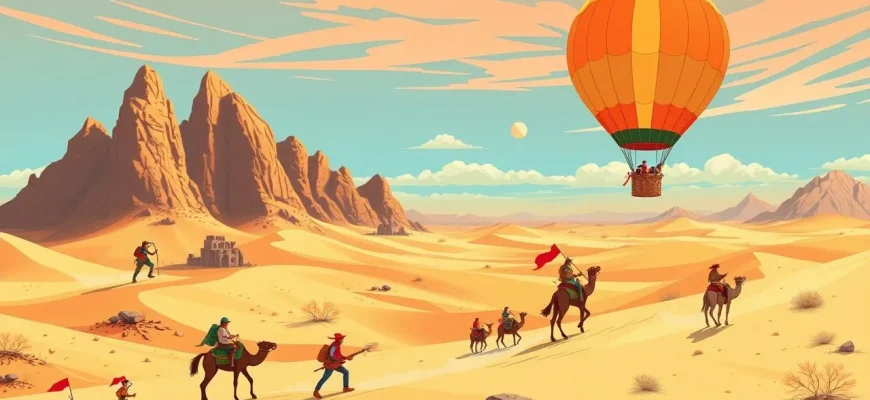 ゴビ砂漠の冒険映画特集