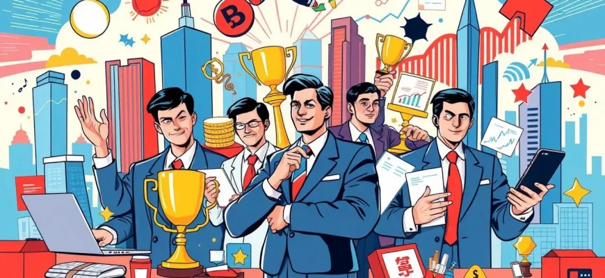 成功したビジネスマンのドキュメンタリー映画