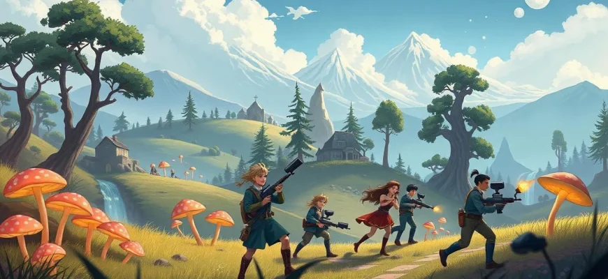 ファンタジー・ペイントボール映画の世界