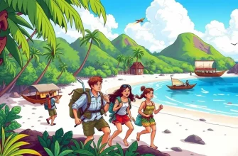 南太平洋の島々を舞台にした冒険映画