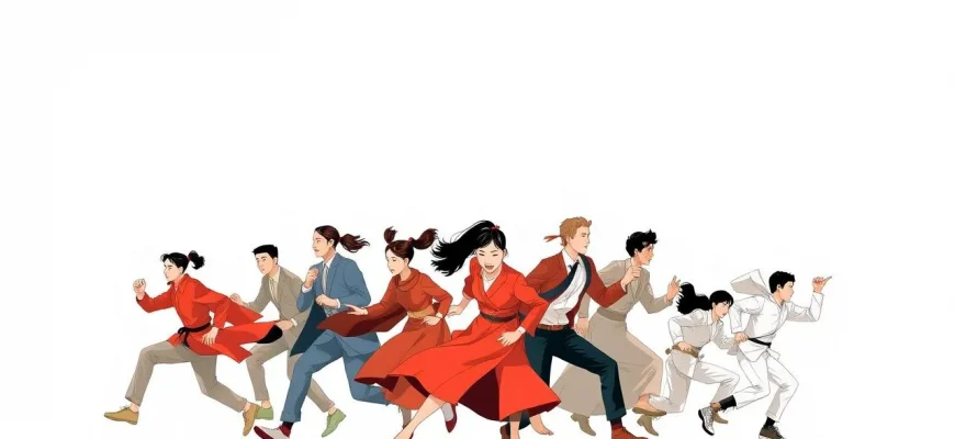 異なる民族の友情を描くアクション映画