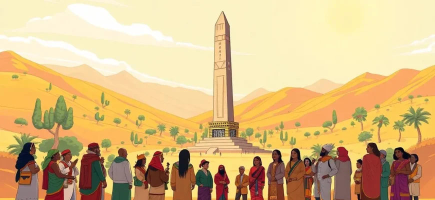 アクスムのオベリスクを描いた歴史的映画