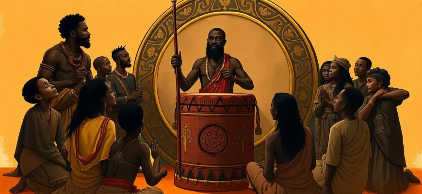 ミステリアスなアフリカの儀式映画