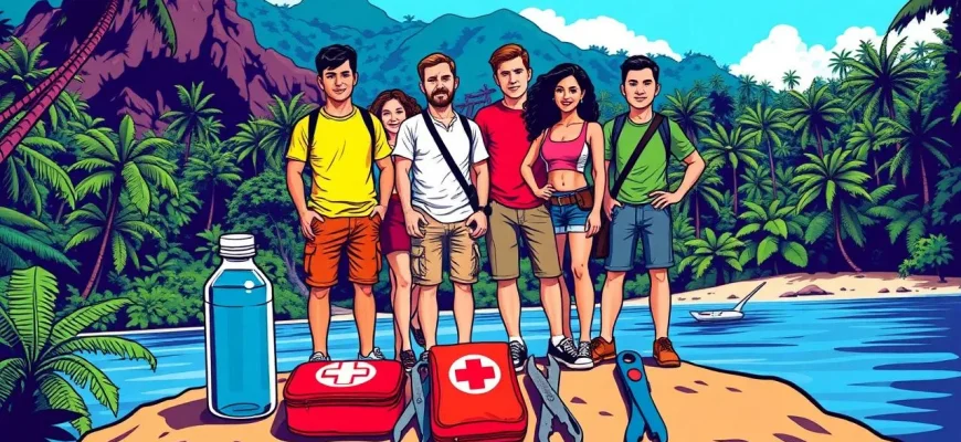 島での生存冒険映画トップ10