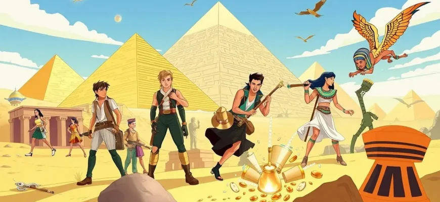 ファラオの秘宝を探す冒険映画10選